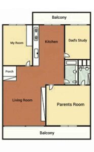 Lee Joon's apartment 